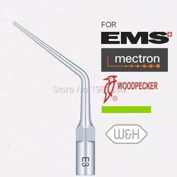

2pcs E3 Dental Ultrasonic Scaler Scaling Tips fit EMS Woodpecker UDS Handpiece Tip Tools