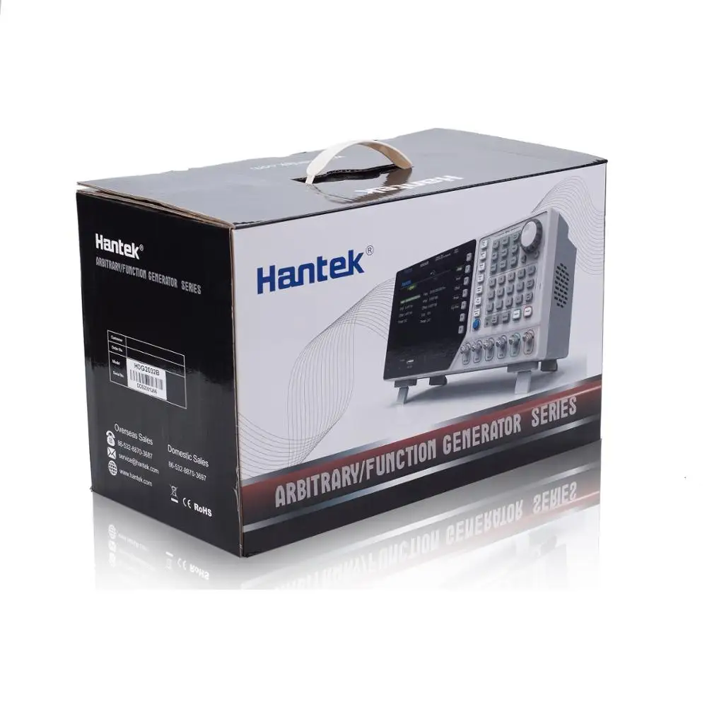 Hantek HDG2032B цифровой DMM функция произвольный генератор сигналов-волн 30 МГц 2 канала 64 м глубина памяти 250MSa/s частота образца