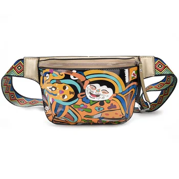 

BARHEE Luxury Design Waist Bag Belt Handy Women Fashion Matte PU Leather Messenger Bum Chest Bag Lady Pouch Belt Waist Pack