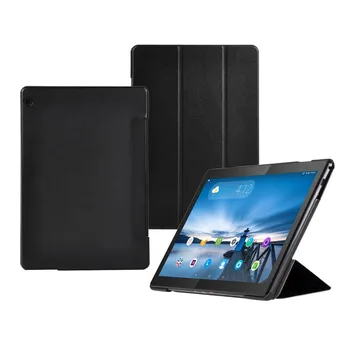 

Luxury Slim Stand PU Cover For Lenovo Tab M10 X605 TB-X605L Folding Protector Case 100PCS/Lot