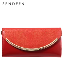 Pochette en cuir luxe pour femme en poly ... 