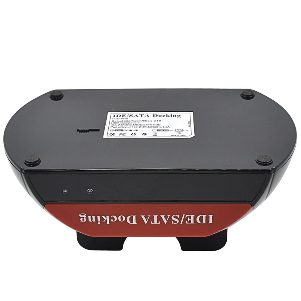 TISHRIC новый все в 1 один HDD док станция двойной USB 2 0 5 &quot3 5&quot IDE SATA внешний корпус