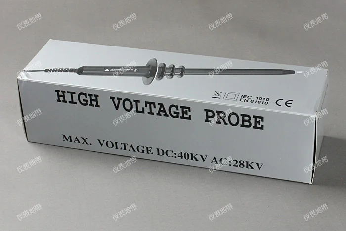 고전압 프로브 40KV DC 28KV AC 1000Mohm 입력 1000:1, 4 멀티미터 워런
