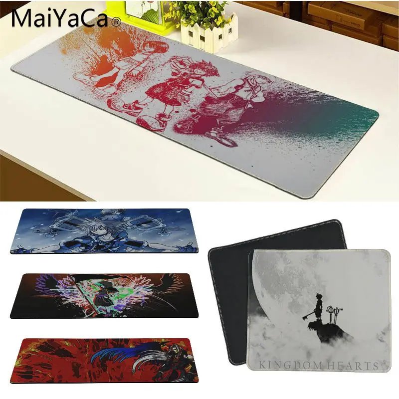 

MaiYaCa In Stocked Kingdom Hearts Office Mice Gamer Soft Mouse Pad Size for 180*220 200*250 250*290 300*800 and 300*900*2mm