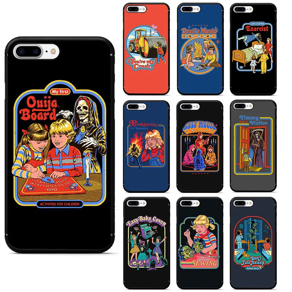 

Humor 70s Artwork by Steven Rhodes Soft Phone Cover Case For iPhone 11 Pro 6 6S Plus 7 8 Plus X XS XR XS Max