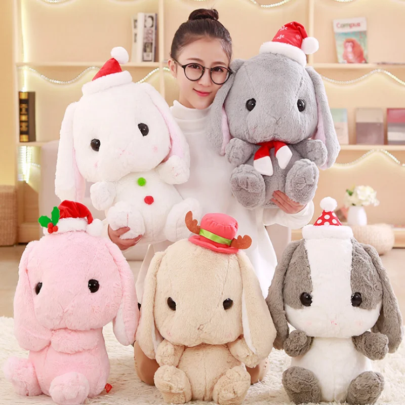 

Christmas bunny stuffed toys stuffed animals kawaii plush soft toys for bouquets mamas papas doll valentine's day gifts