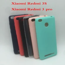 Xiaomi redmi 3 S redmi 3 pro 3 s caso suave para Xiaomi redmi 3 s marca de cristal y botones y el colores cubierta del caso