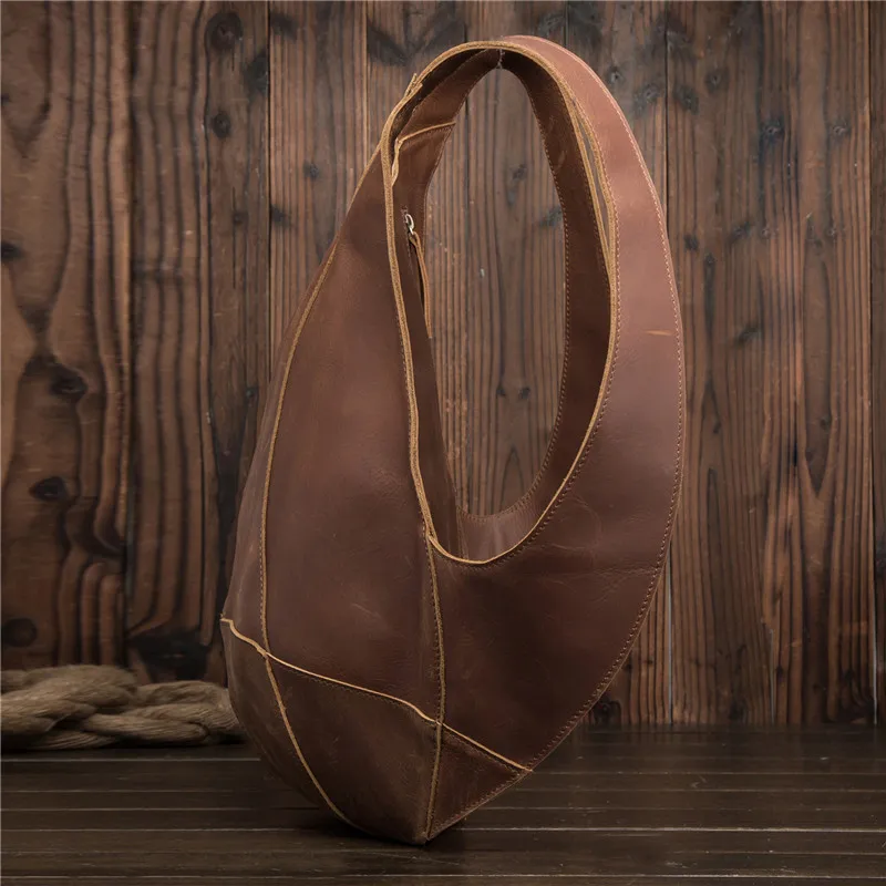 Anti-theft Personalized Backpack Leather Rucksack