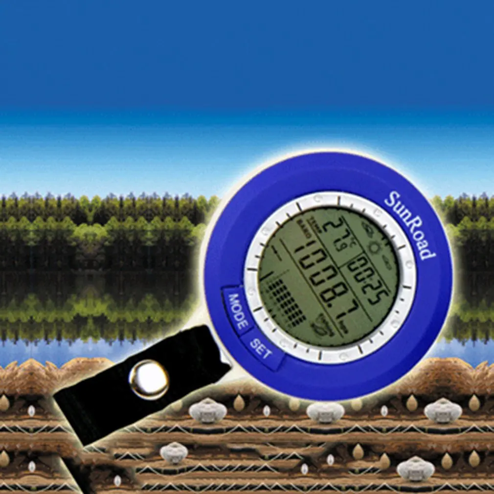 Многофункциональный барометр для рыбалки с ЖК дисплеем|fishing barometer|thermometer
