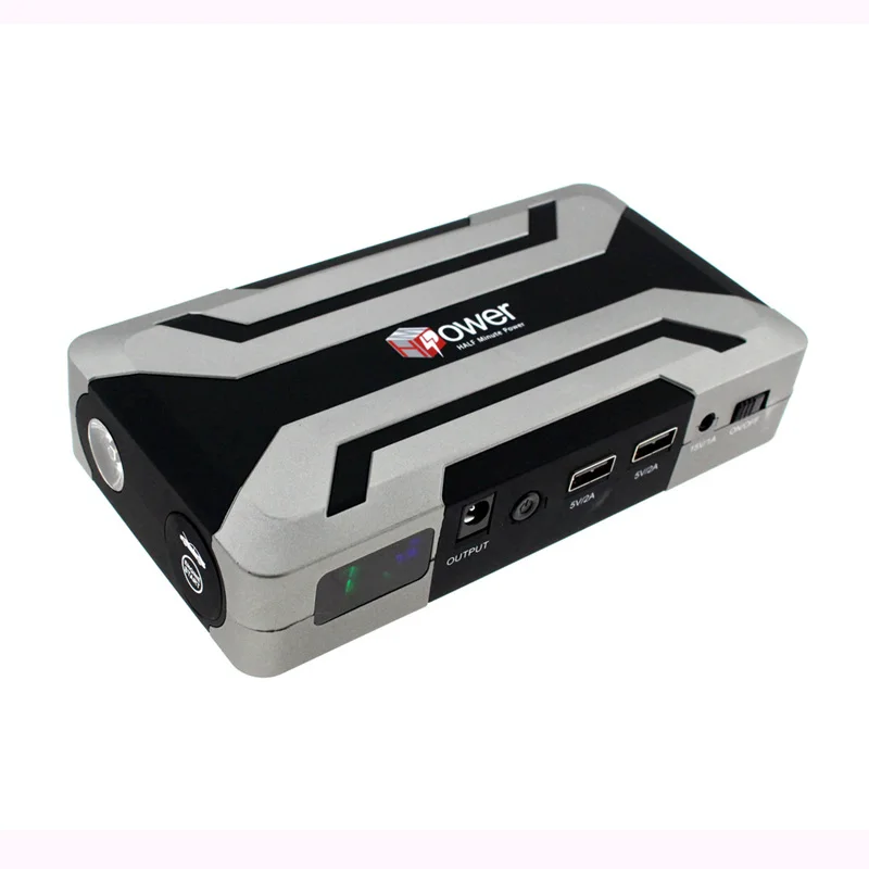 

900A Peak Current 18000mAh Car Jump Starter Portable Power Bank Car Charger Booster For Petrol 8.0L Diesel 6.0L