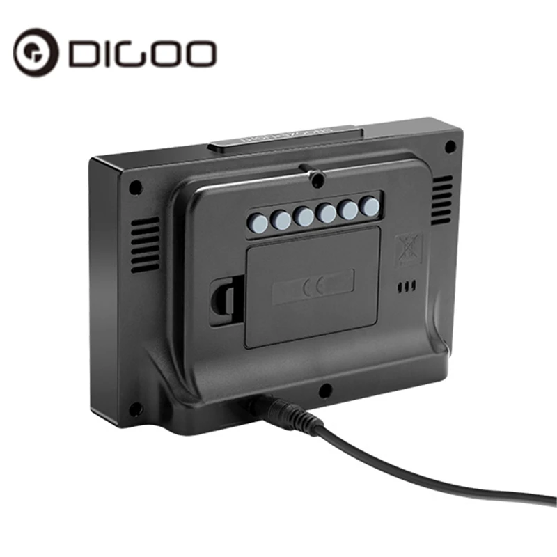 Digoo DG C3 беспроводной цветной с подсветкой USB гигрометр термометр Прогноз погоды
