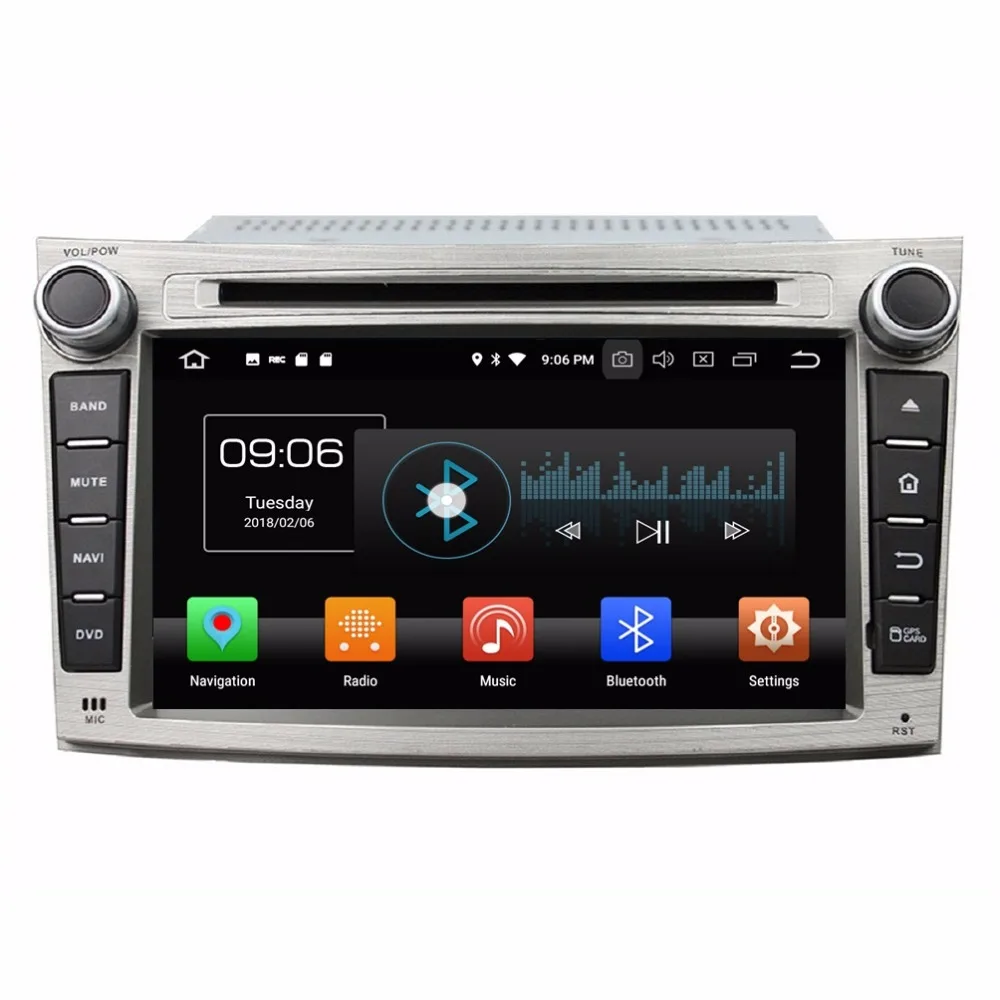 Cheap Octa Core 8 core Android 9.0 Car Radio DVD player GPS for for Subaru Legacy outback 2009-2012 NAVIGATION gps 4G RAM 64G auto 4