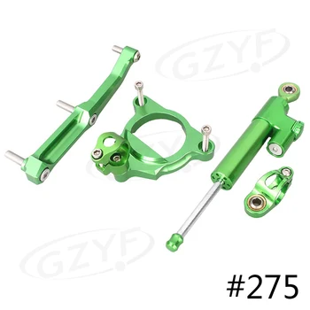 

Street Motorcycle CNC Steering Damper Stabilizer Safety Control w/ Mounting Bracket Kit for Kawasaki Z 800 Z800 2013 2014 2015