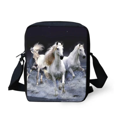 Мини-сумка-мессенджер с животными для женщин, женская повседневная сумка с принтом «Павлин», милая сумка через плечо с совой, Маленькая детская сумка на плечо - Цвет: Z102E