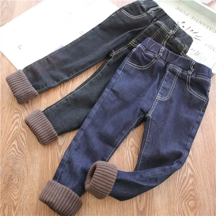 velvet stretch jeans