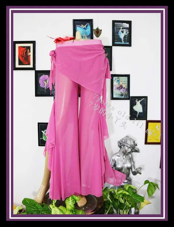 

Belly dance pants Transparent thin belly dance skirt Pants GC71