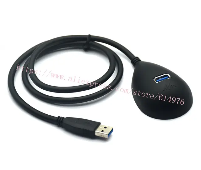 초고속 USB 3.0 남성-여성 연장 도크 스테이션 도킹 케이블 0.8m