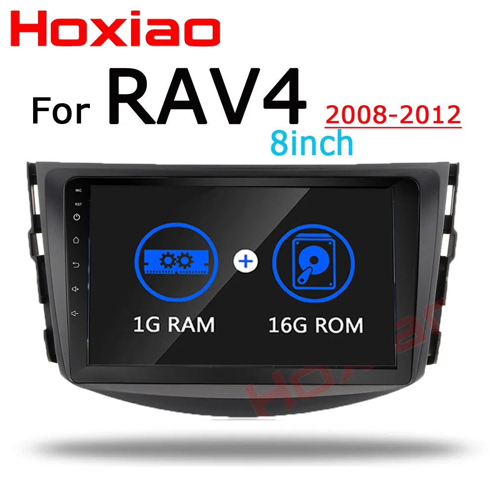 Автомобильный Android dvd-плеер для Toyota Rav 4 RAV4 2008-2012 8 дюймов gps навигация wifi Can-Bus BT RDS 2 din Радио мультимедийный плеер