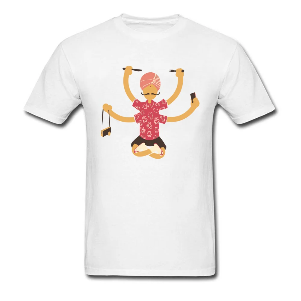 Tourist T Shirt 2018 Popular O-Neck Summer Short Sleeve 100% Cotton Men's T Shirts Funny Tee-Shirts Drop Shipping Tourist white