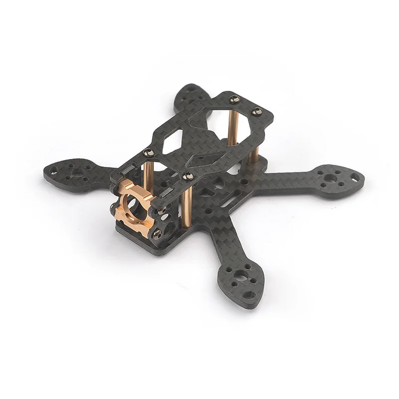 

Happymodel Toad 90 90mm 3K Pure Carbon Fiber CNC Aluminun FPV Frame Kit for RC FPV Racing Drone Qaudcopter 1104 Motor 2030