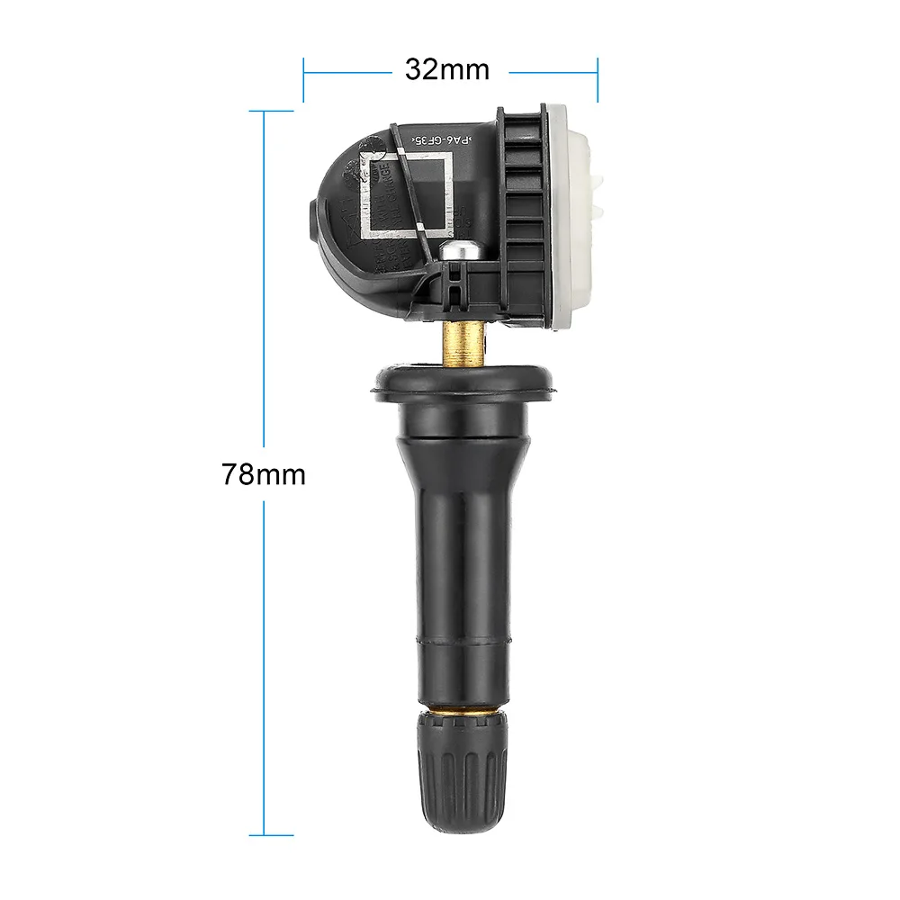 4 pz TPMS Sensore di Pressione dei Pneumatici Valvola di Pressione dei Pneumatici Automotive EV6T 1A180 DC TPMS 433 MHz 1862980 2036832 Lyqfff per Ford