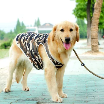 

Dog Coat Jackets Pet Dog Puppy Vest Clothes Dogs Puppy Breathable Net Mesh Camouflage Color 5 Sizes High Quality 679844