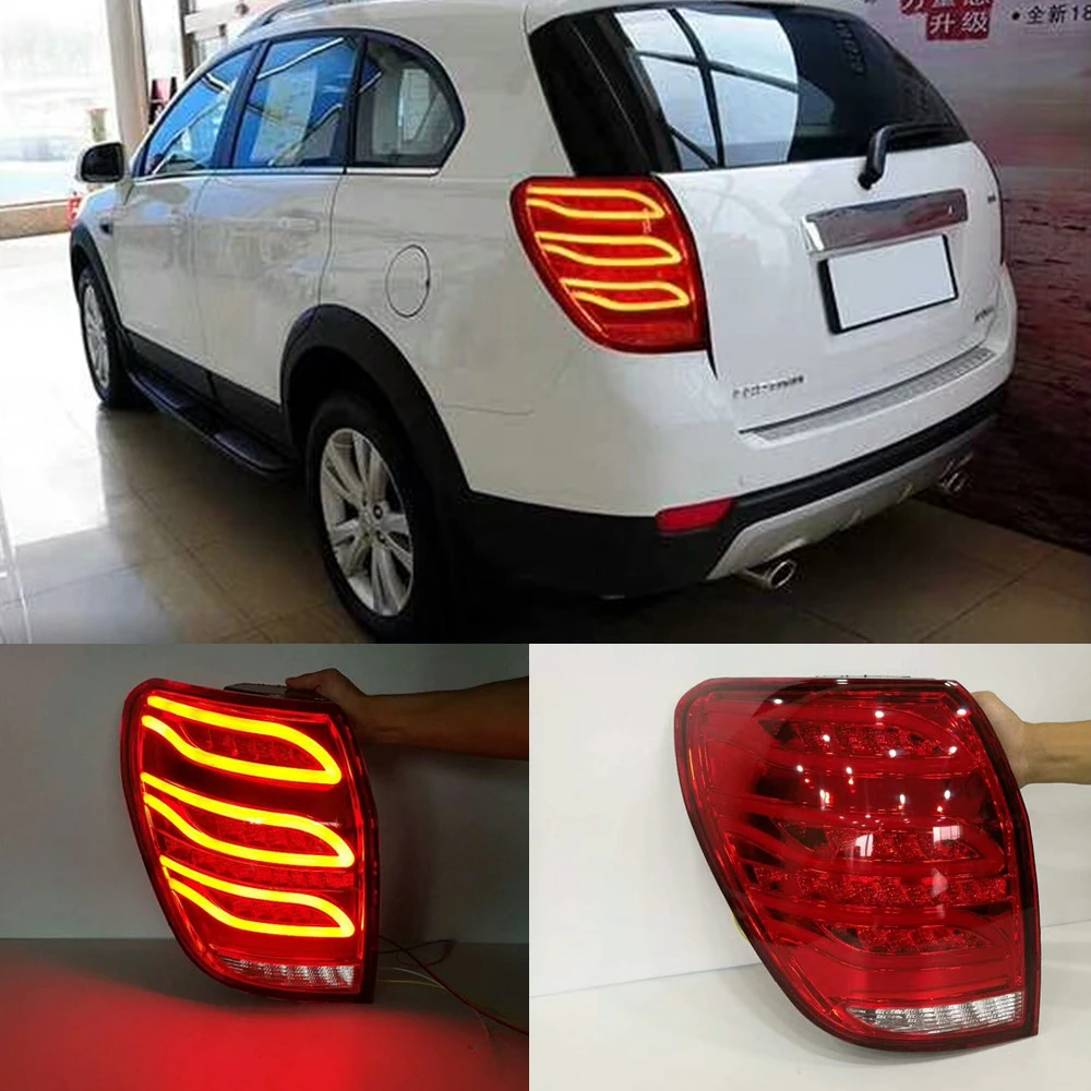 Поворот автомобилей задние фонари для Chevrolet Captiva 2008 2019 задних сигнальных огней
