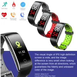 Фитнес трекер Smart Band IP68 Водонепроницаемый 0,96 "HD Цвет Экран Smart Браслет Heart Rate Smartband смарт-браслет для телефона