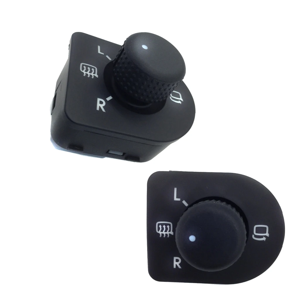 Qty 5 Adjust Knob Side Mirror Switch Pour VW Electric MIRROR SWITCH 1J1 959 565E Heated, Beetle