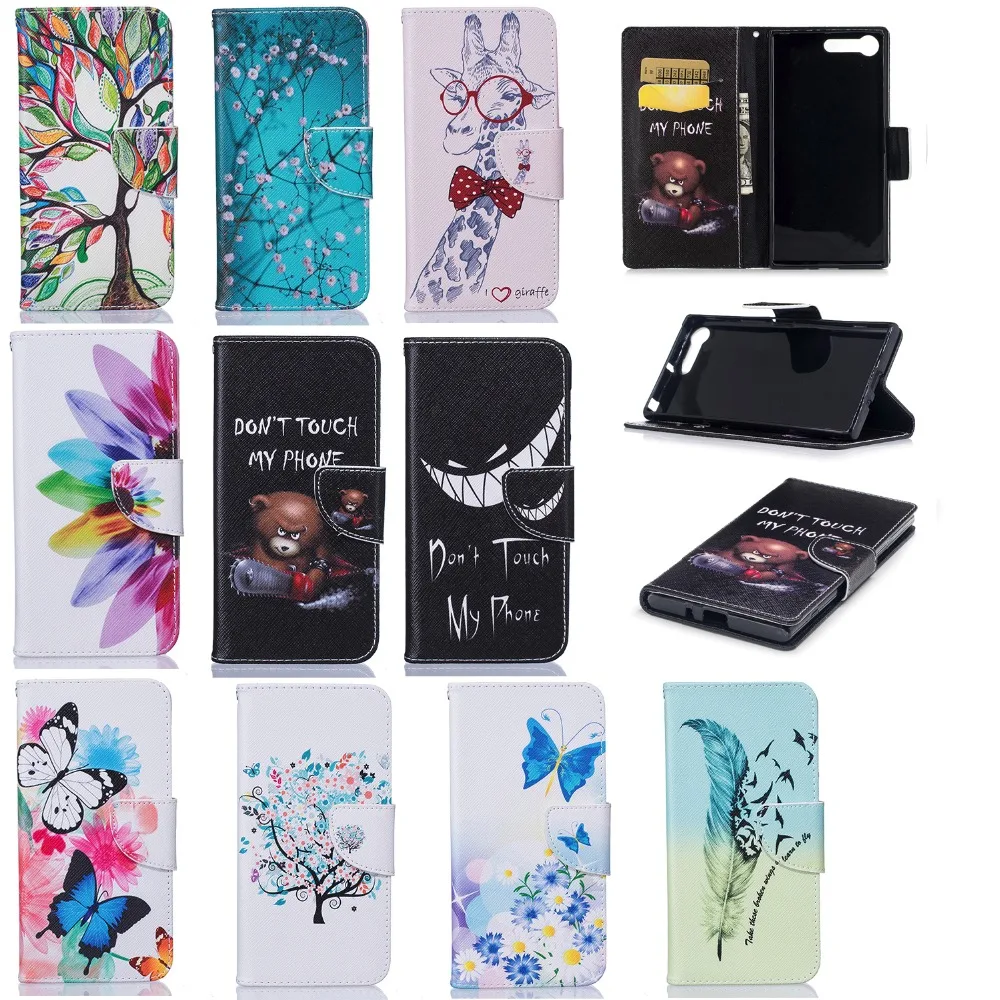 

DAXING Cover For SONY Xperia X1 Case Flip Wallet PU Leather Case For SONY Xperia X 1 Cover Magnetic Fundas Holder Stand