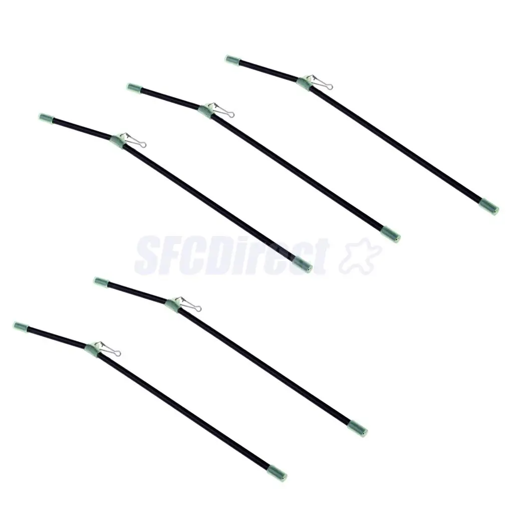 5Pcs Anti   Booms with Strong Snap, Luminous Fishing Rig Bent Booms - Sea Fishing, Coarse Fishing