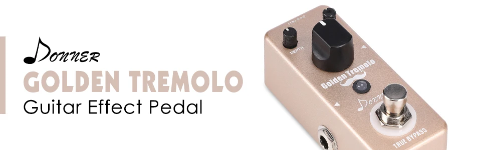 Donner - Golden Tremolo - Guitar Effect Pedal