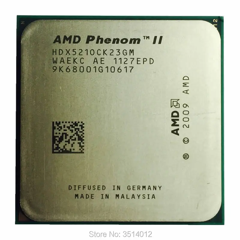 Двухъядерный процессор AMD Phenom II X2 521 3 5 ГГц разъем AM3|socket am3|phenom ii x2amd phenom x2 |