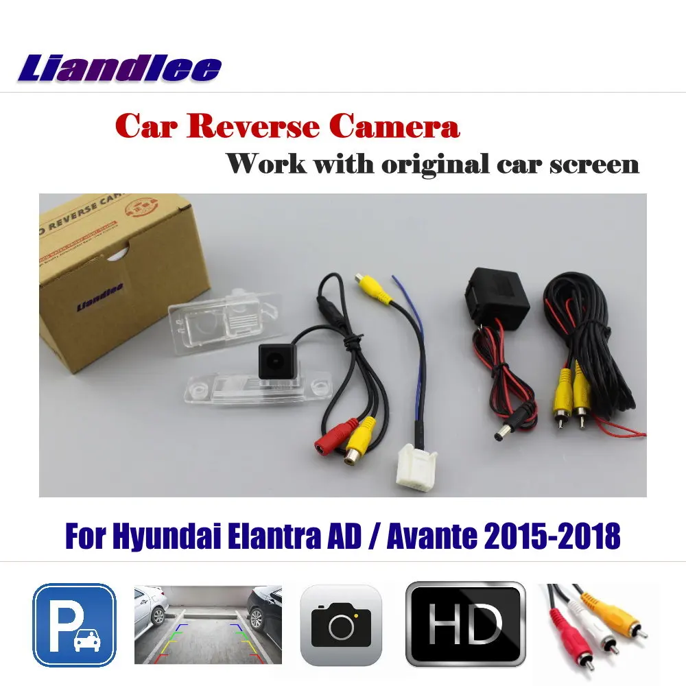Liandlee Car Reverse Rearview Camera For Hyundai Elantra AD / Avante