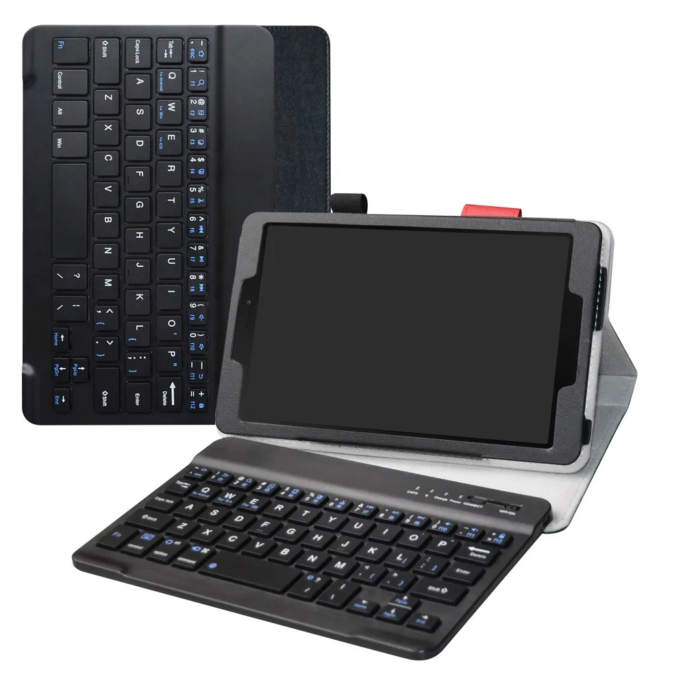Съемный чехол с Bluetooth клавиатурой для 8 0 &quotSamsung Galaxy Tab A Φ/P205 2019 портативный