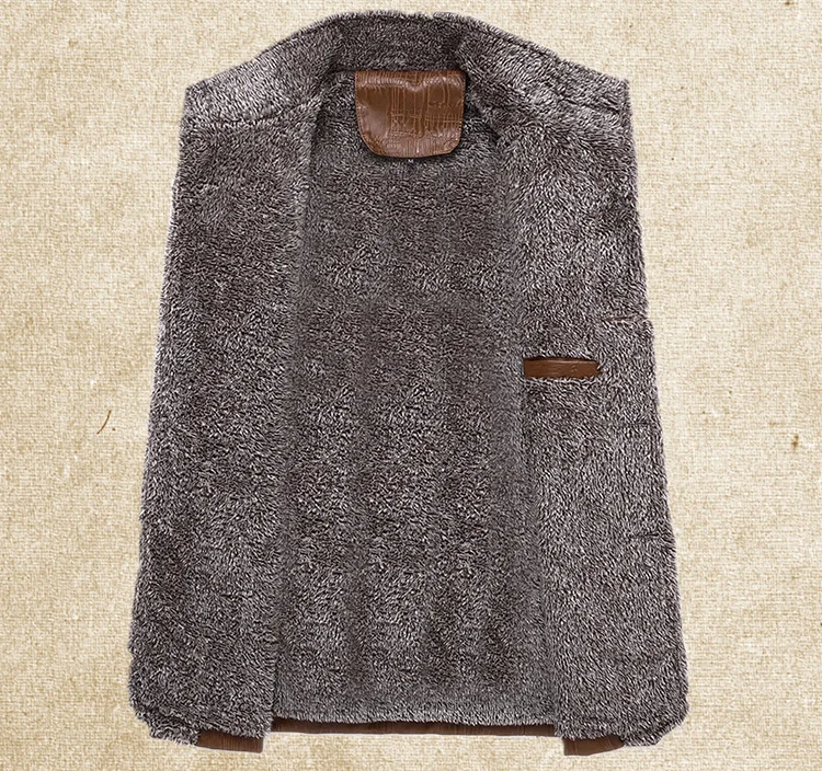 Brand Leather Jacket Men Slim Warm Mens Washed Leather Motorcycle Biker Jackets Standing Collar Coat Plus Size 4XL Outwear Parka men's genuine leather motorcycle jackets