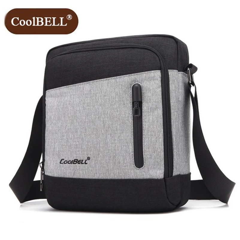 

10.6 Inch Men's Crossbody Bag Business Shoulder Bags Waterproof Nylon Casual Travel Bags Top Quality Lightweight Bags D0343