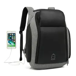 Мужской рюкзак Мужчины школьный для мальчиков-подростков 15,6 дюйм(ов) школьный рюкзак для ноутбука путешествия Многофункциональный USB