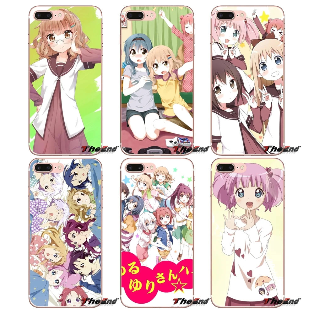 Милый силиконовый чехол Yuru Yuri San Hai из ТПУ для Huawei Honor 7X V10 6C V9 6A Play 9 Mate 10 Pro Y7 Y5 P8 P10 Lite