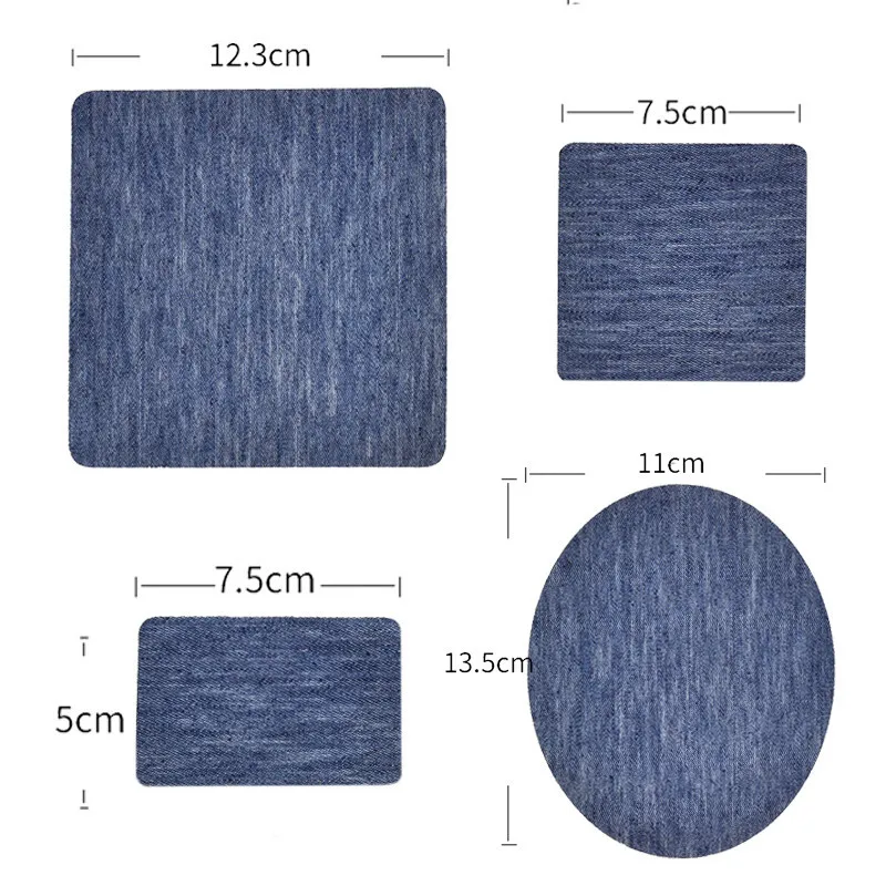 Bulk 20pcs Denim Transfers Cloth Patch Iron-on Press Stickers for Families Cool Clothes Patches DIY Washable Appliques for Women (2)