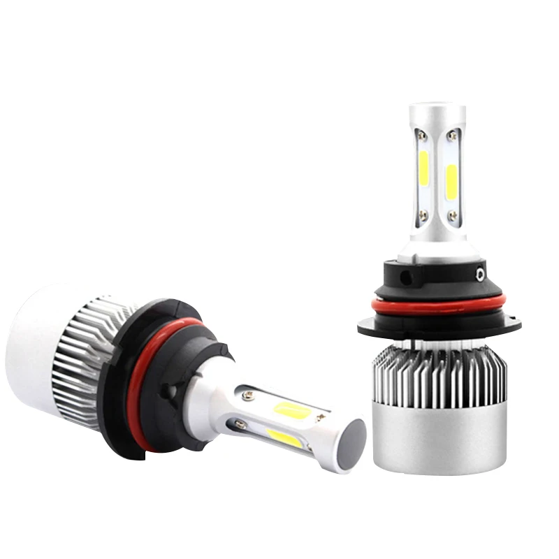 VicTsing 2pcs Car Headlights 9007 HB5 200W LED Headlight Kit Bulbs High Beam 6500K White 20000LM Waterproof IP68 360 Degree      (9)