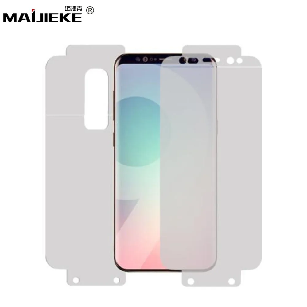

9D Front+Back Screen Hydrogel Film For Samsung Galaxy Note 10 plus S10 Plus 5G S10E Note 9 8 S8 S9 Plus A7 2018 Screen protector