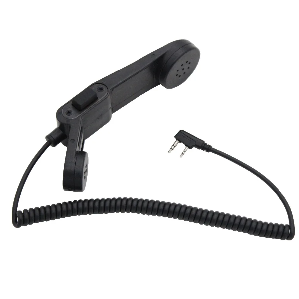 H250 военный ручной микрофон на плечо PTT для BaoFeng UV 5R 5X 82 GT 3 Plus TYT Retevis двухстороннее