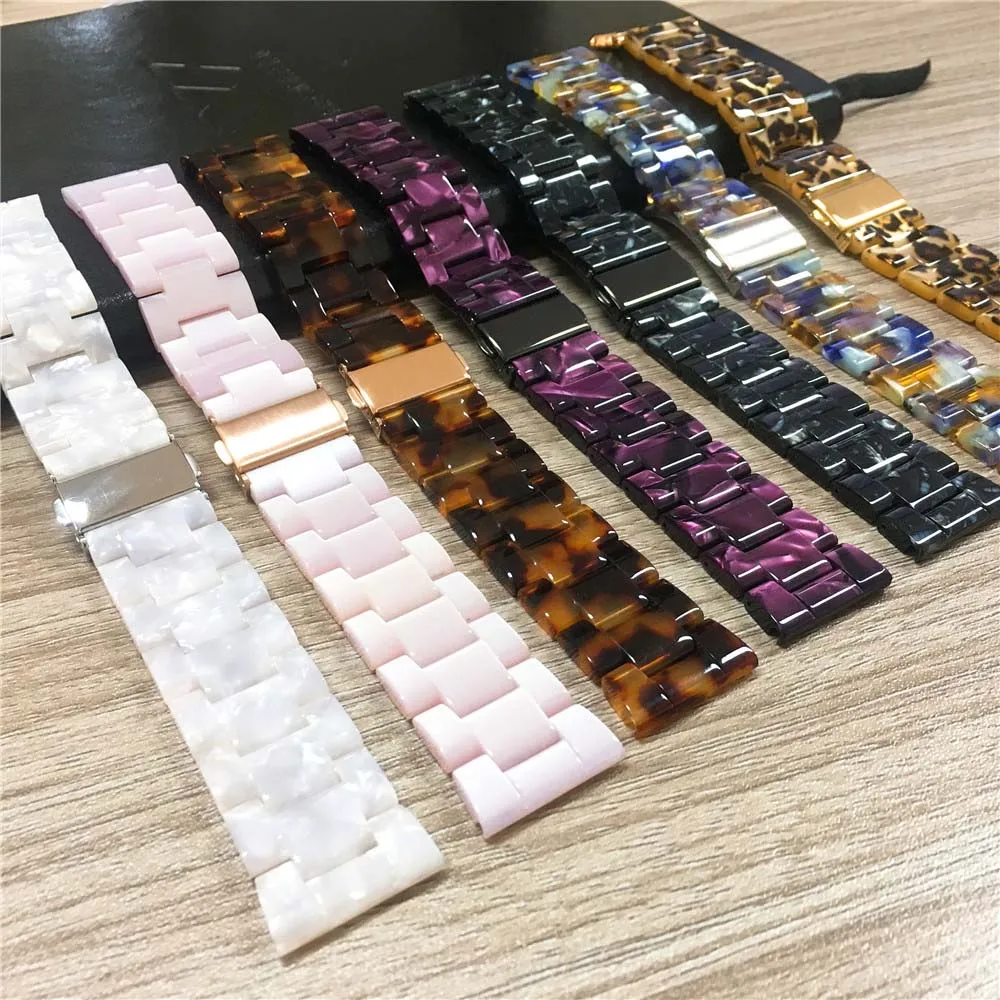 

38/42/mm Simple Apple Watch Resin Strap Band for Series 3 2 1 Bracelet for iWatch Watchband Fashion Casual ReplacemenAccessories