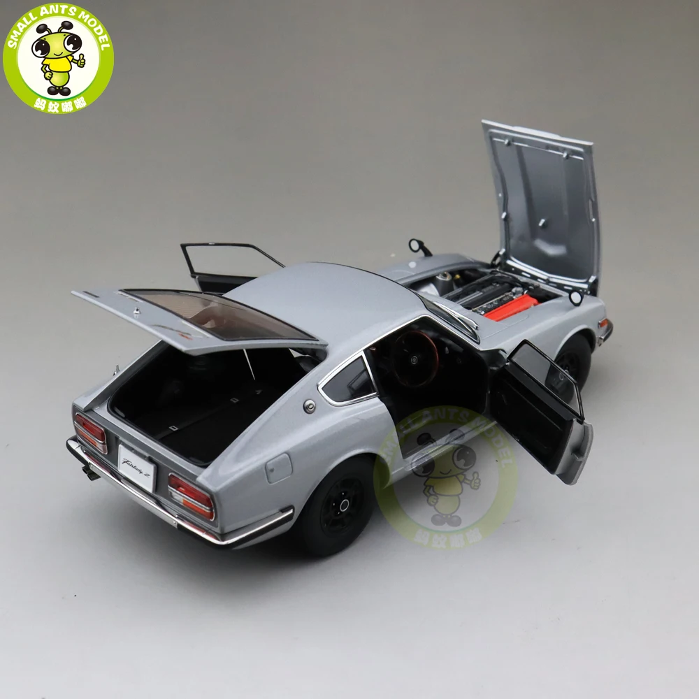 1/18 Autoart 77437 1969 Nissan Fairlady Z432 PS30 литой модельный автомобиль игрушки для мальчиков и девочек, подарок на день рождения серебро