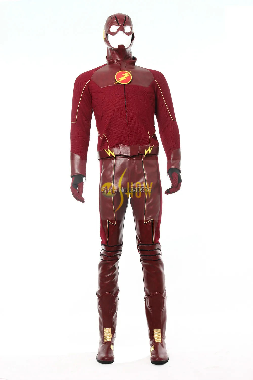 flash superhero football gloves