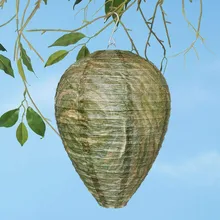 10 шт. Летающая ОСА пчелиная ловушка висячий фонарь садовая ОСА устраняющая желтость пчелиная орнета поддельные гнезда васы имитирующее сопротивление