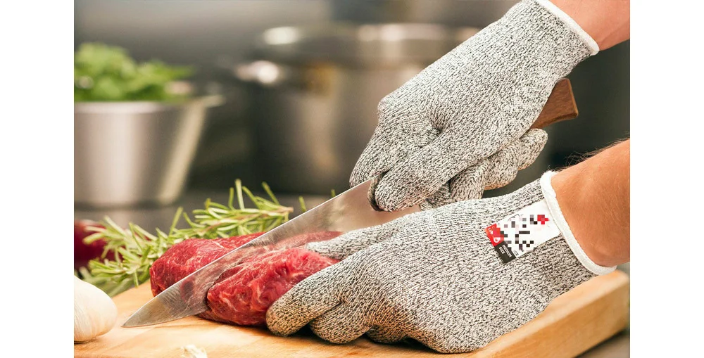 Kitchen Anti-cutting work safety gloves (2)