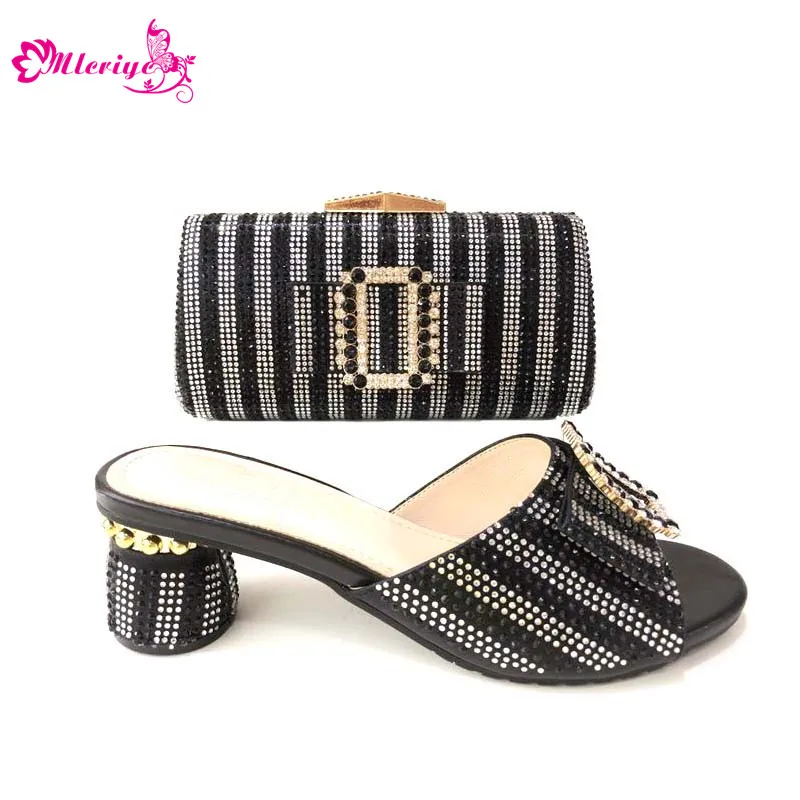 

Arrival Matching Italian Shoes and Bags Set for Party In Women Shoes and Bags Set In Heels African Wedding Shoes and Bags Sets