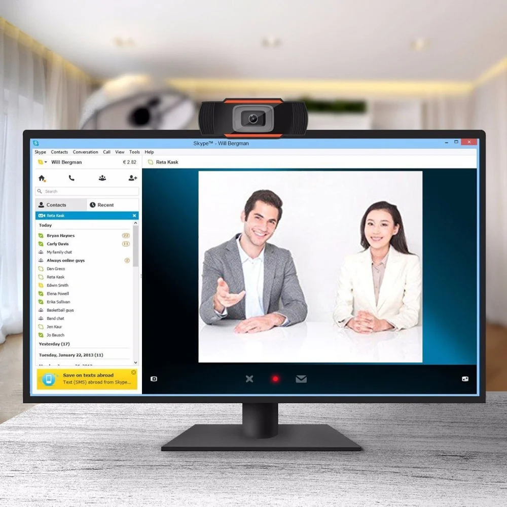 A870 веб-камера HD 480 P PC Камера с поглощения микрофон Микрофон для Skype для Android ТВ поворотный компьютер Камера USB веб-